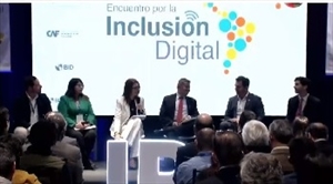Uno de los paneles del evento - Crédito: Convergencialatina